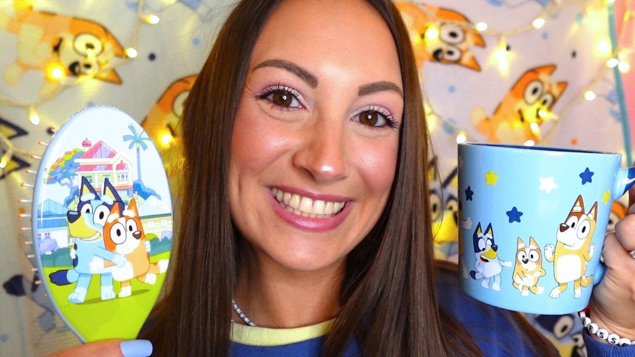ASMR My Bluey Merch Collection! 💙🧡