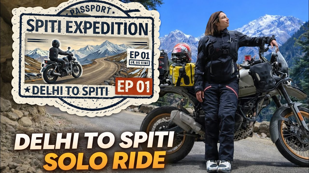 Delhi to Spiti Ride Begins | Day 1 Mein Hi Rasta Bhool Gayi