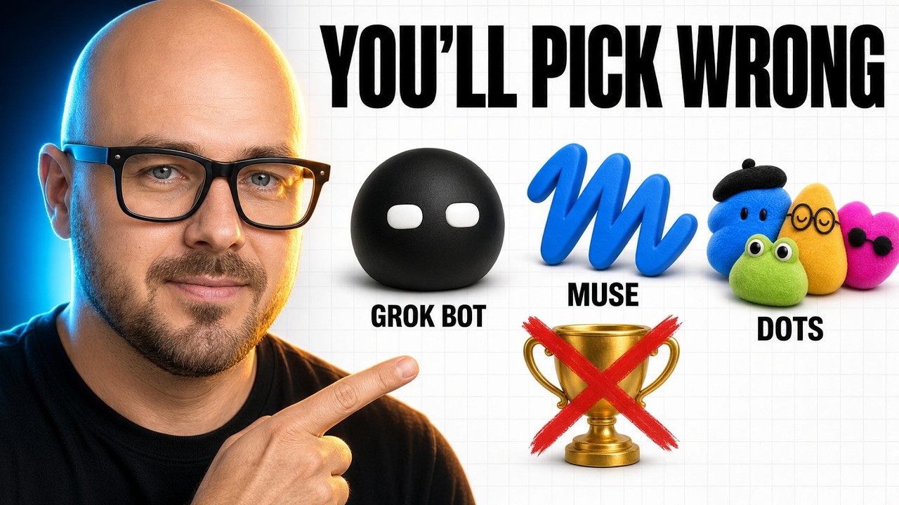 Don't Pick the Wrong One (Grok Bot vs Muse vs Dots)