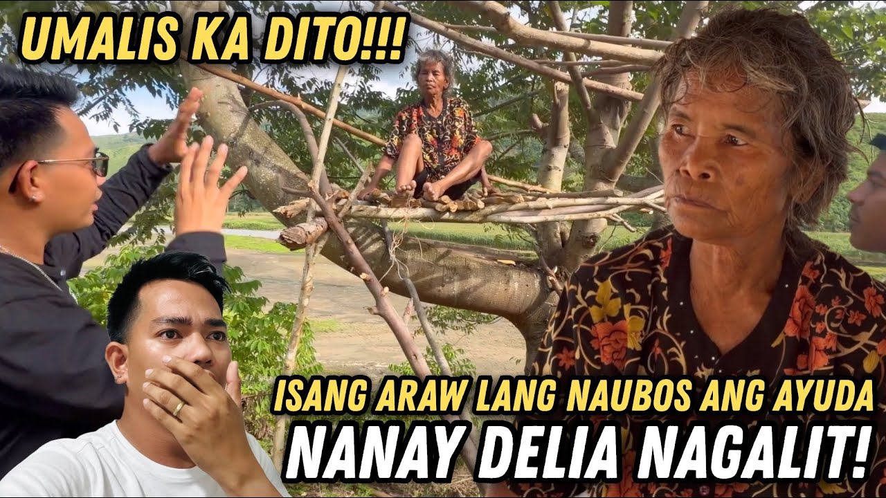 NANAY DELIA BIGLANG NAGALIT SA AKIN? AYUDA ISANG ARAW LANG NAUBOS!