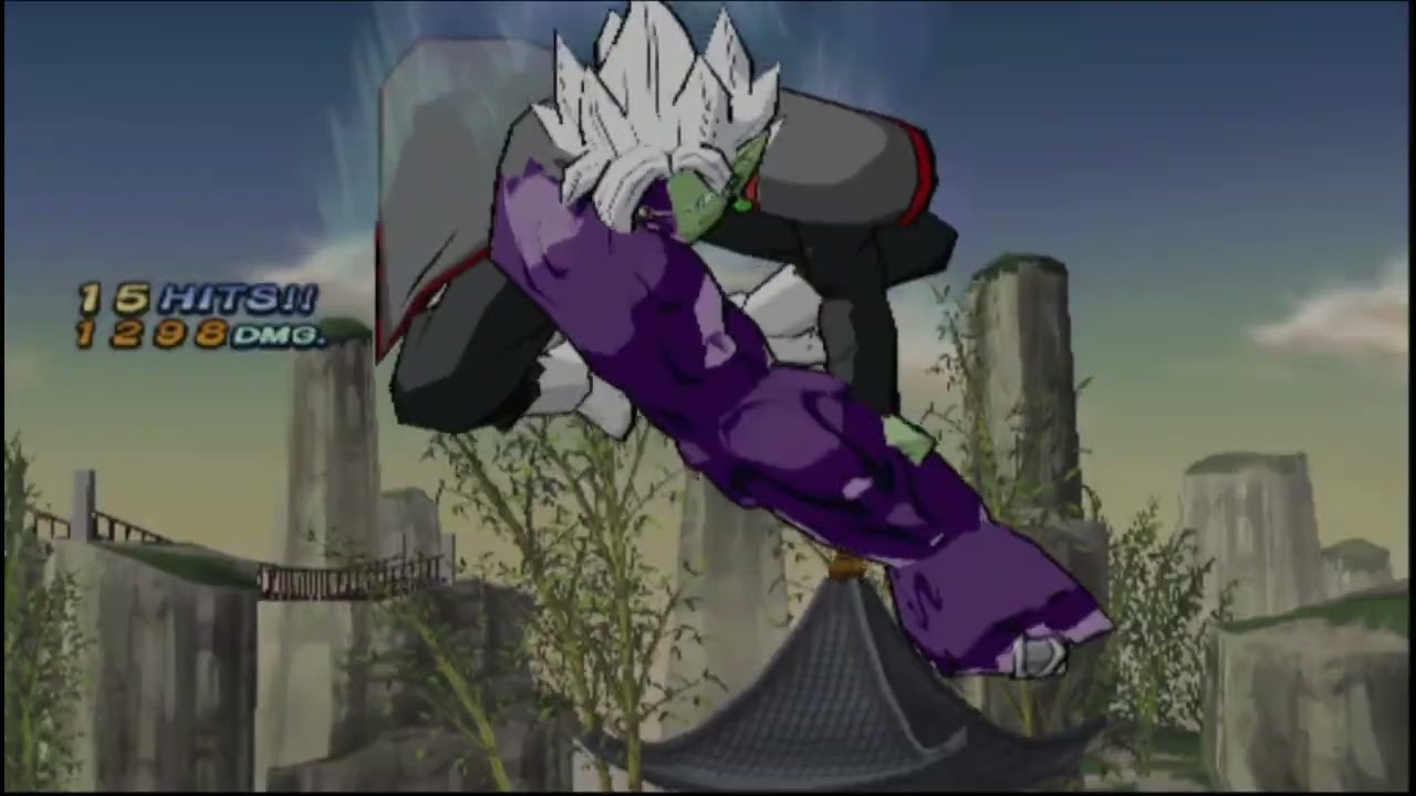 Fuzed Zamasu VS Yamhan - DBZ Budokai 3 MOD