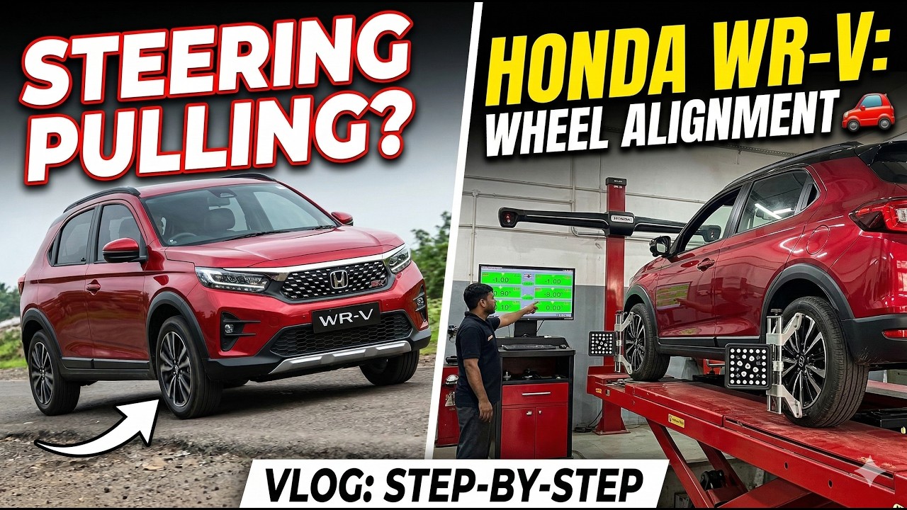 Honda WRV Wheel Alignment 🚗+ Domino's Treat 🍕