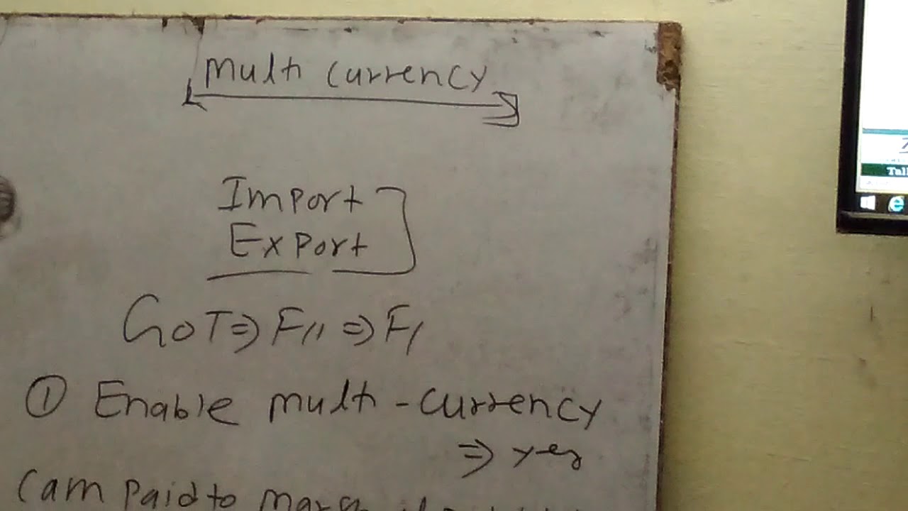 multi currency in tally erp by rupesh maurya marshall (Tally expert)