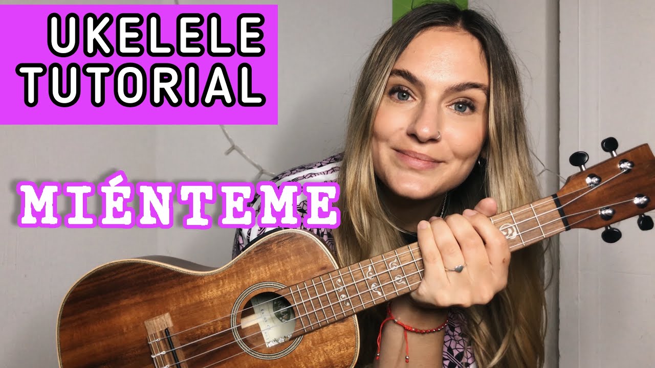 TINI, Maria Becerra - Miénteme | Tutorial Ukelele Mica Amatti