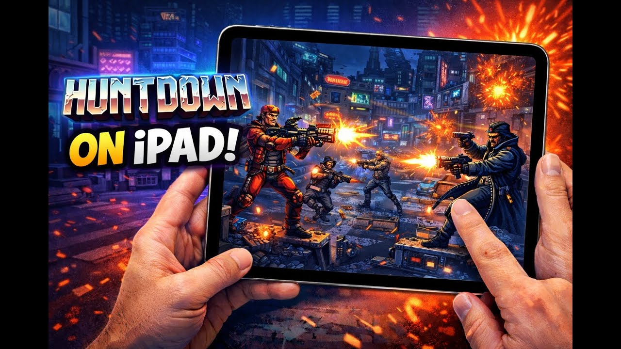 Huntdown iPad Gameplay | Retro Run-and-Gun Chaos | Ep 1
