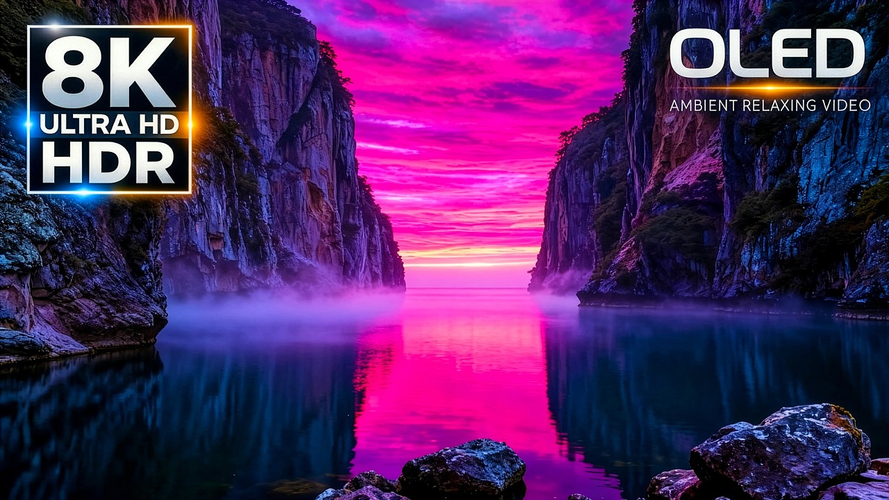 8K Ultra HD OLED Visual Masterpiece | True HDR Experience (4K/8K TV Demo)