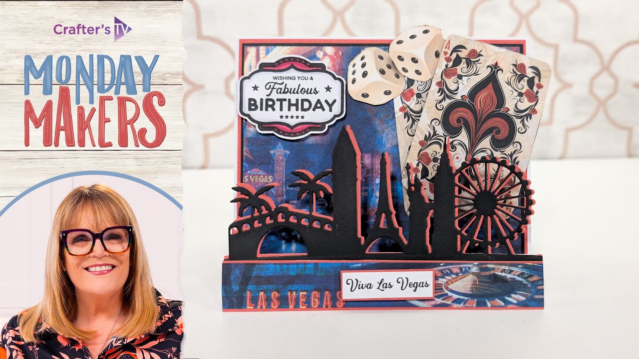 Monday Makers: Tiny Treasures, Partial 3D Embossing Folders & Vintage Vegas (31st Mar 2025)