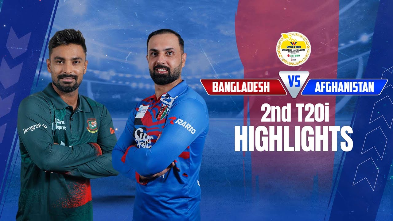 Bangladesh vs Afghanistan Highlights || 2nd T20i || Afghanistan tour of Bangladesh 2023