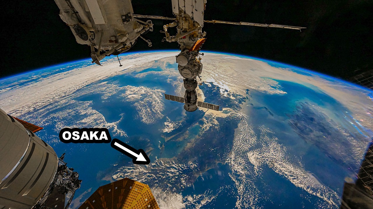 ISS Timelapse - Japan Sunglint (22 Nov 2025)