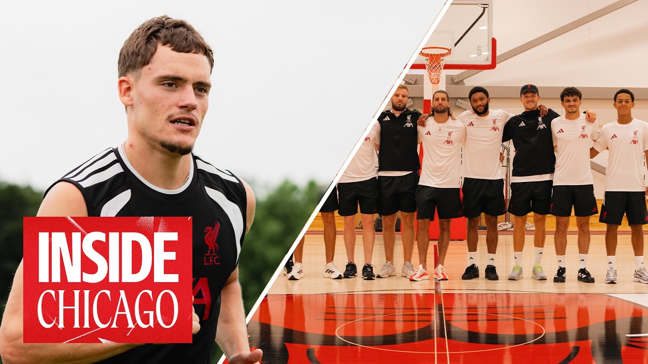 Inside Chicago: Liverpool visit the Bulls & another intense session!