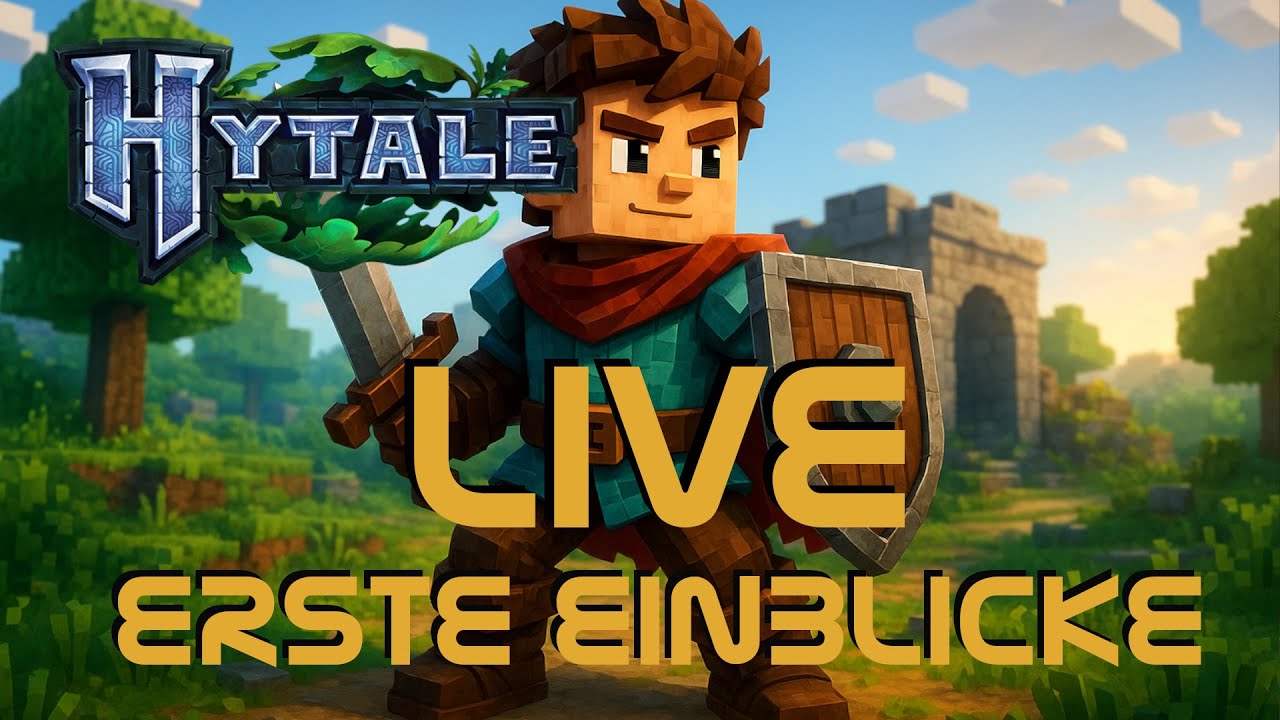 Hytale - Erste Einblicke ins Game...