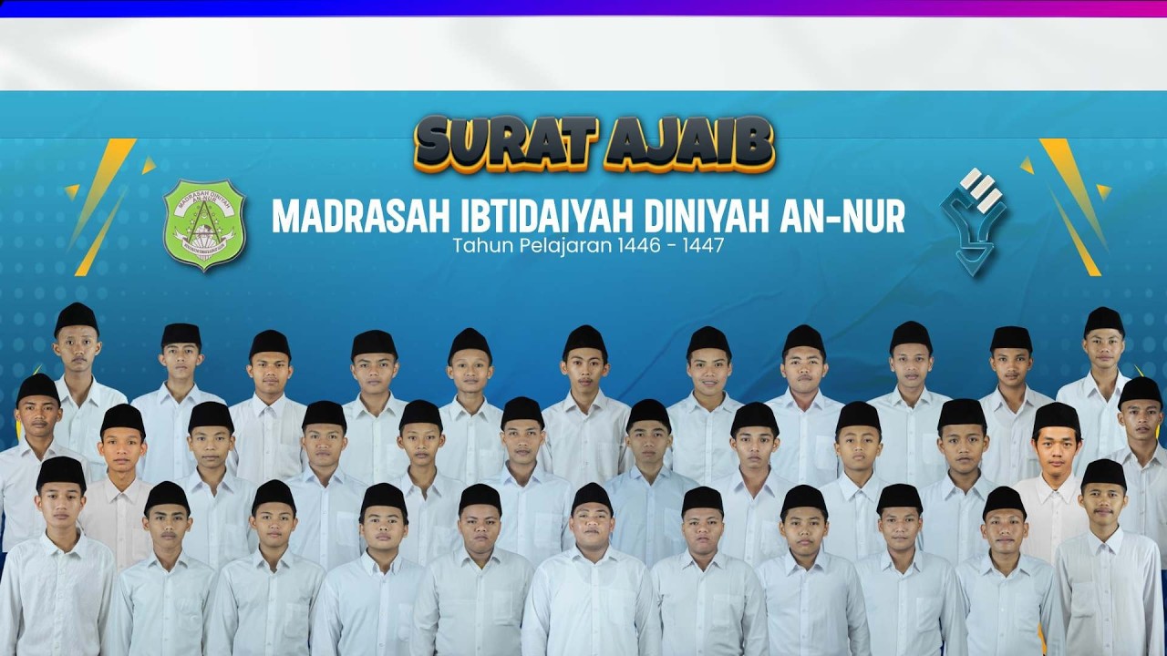 PEMBERIAN SURAT AJAIB KELAS  VI PUTRA