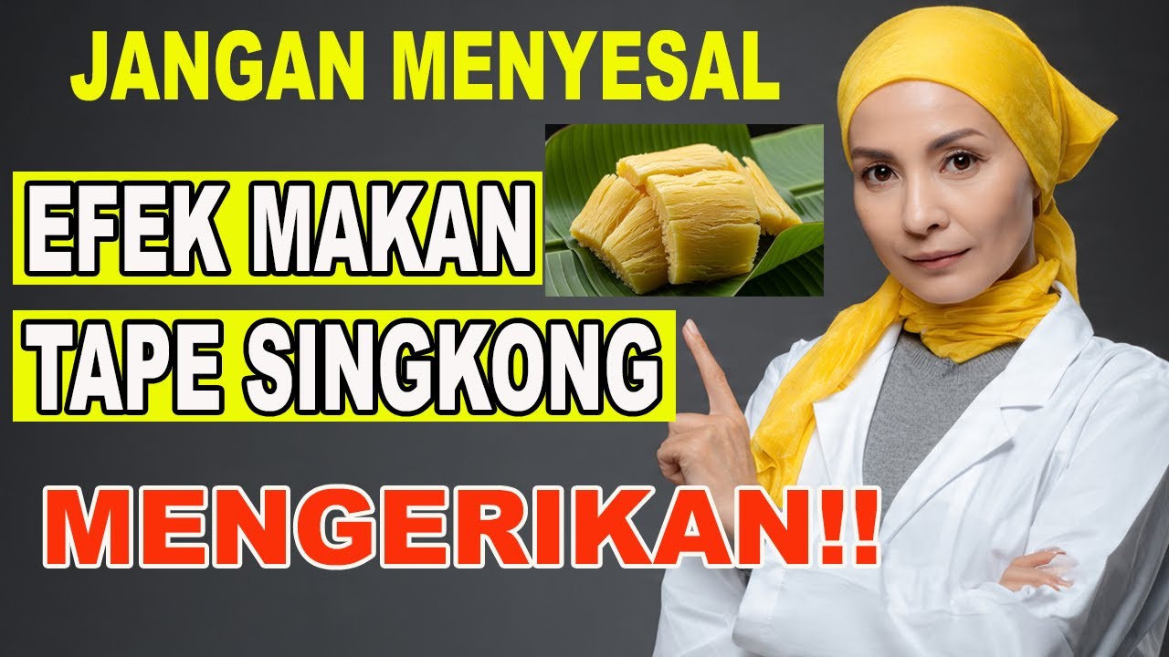 7 Fakta Tape Singkong untuk Kesehatan Lansia‼️ Camilan Sehat yang Sering Diabaikan