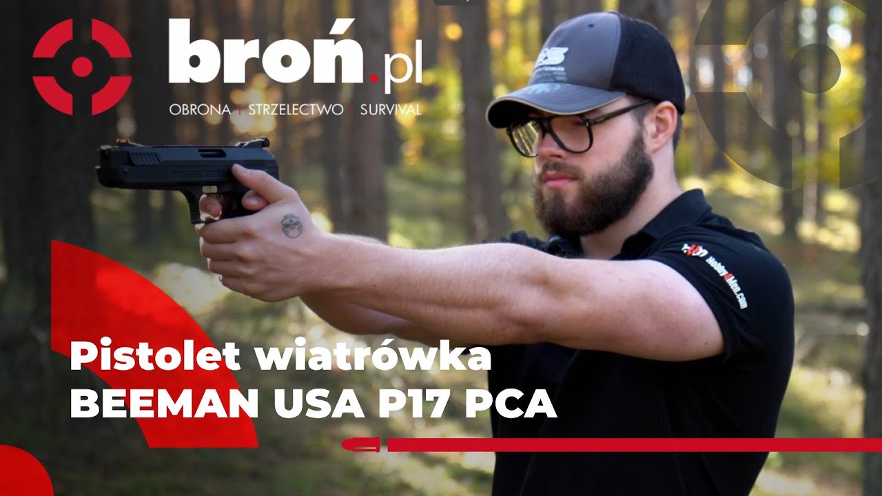 Pistolet wiatrówka BEEMAN USA P17 PCA mod.2004 k.4,5