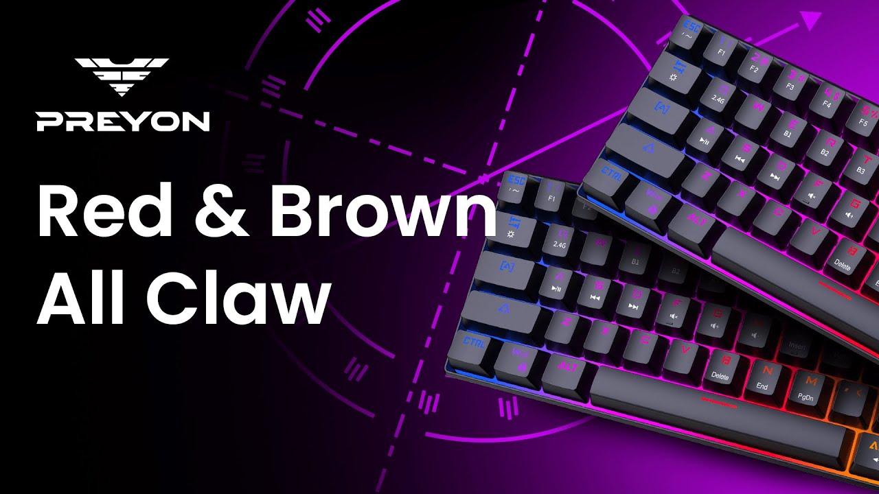 Klawiatura mechaniczna PREYON All Claw