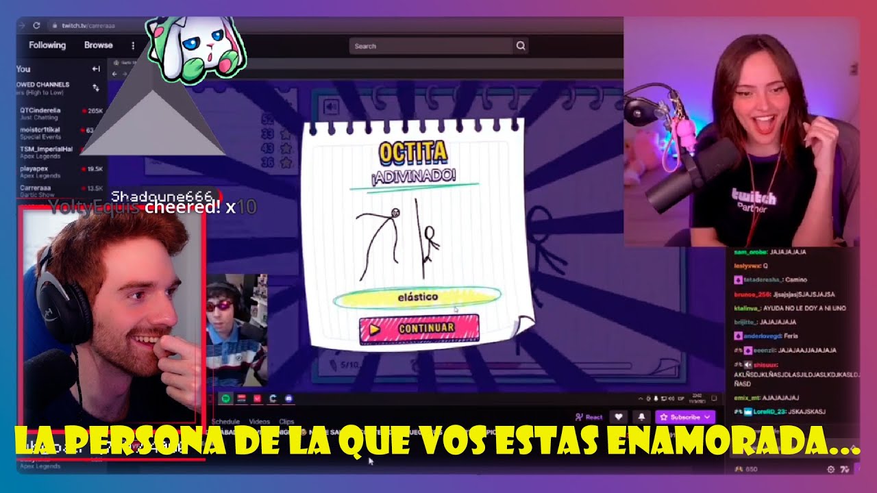 Shadoune LLAMA a Vicky Para REACCIONAR a Clips | Carrera, Vicky Yandere, Vicky Modelo