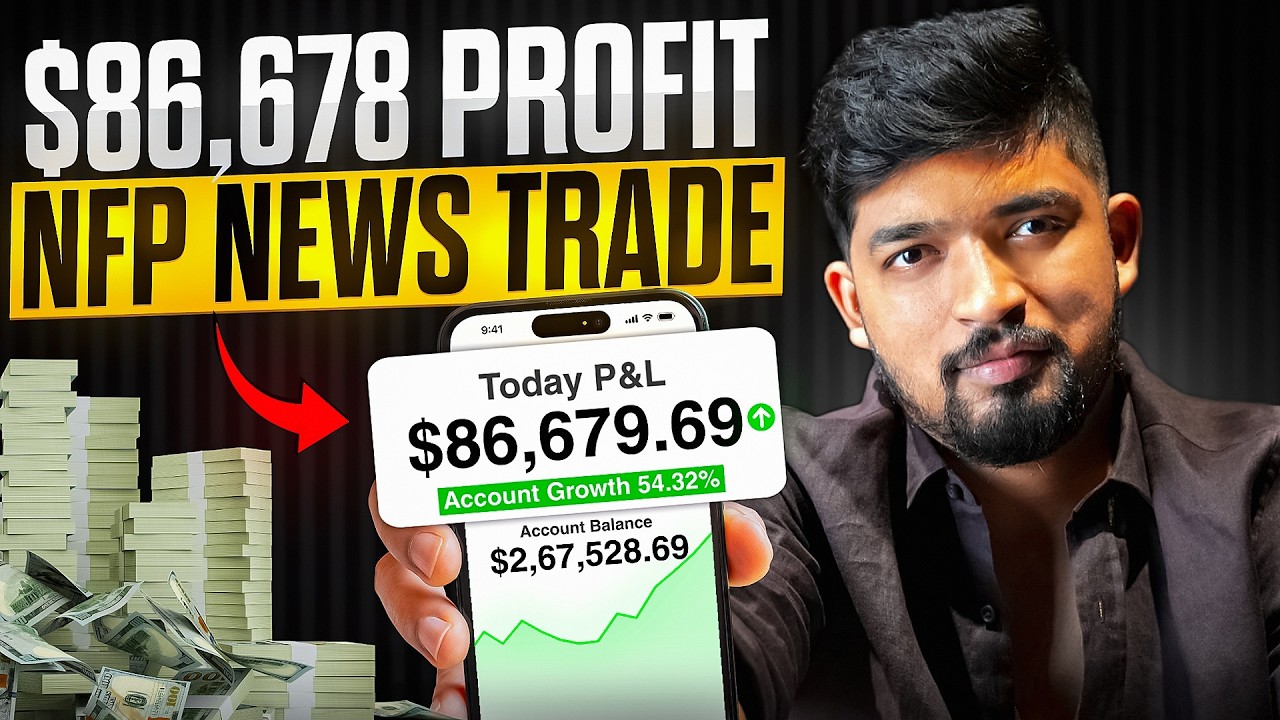 The News Trading Strategy I Used to Make $85,000 LIVE