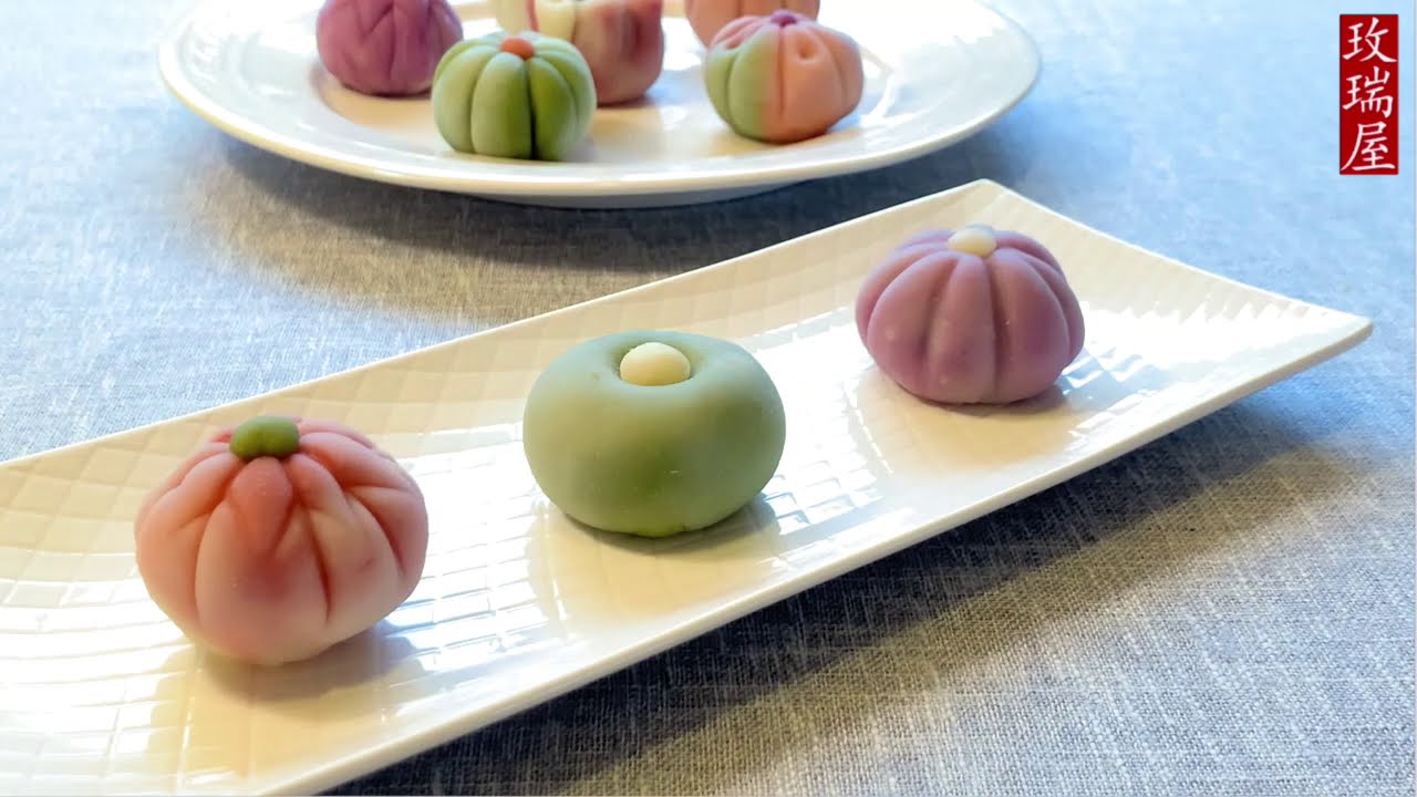 免模具！日本和菓子！冰皮月饼！  精致、细腻、做法简单！Japanese mochi