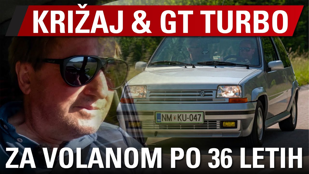 Bojan Križaj po 36 letih vozi svoj renault 5 GT turbo
