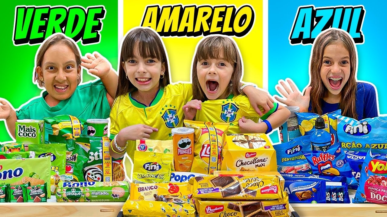 FIZEMOS UMA FESTA DO PIJAMA DAS CORES DA COPA DO BRASIL ! 💋 JÉSSICA GODAR E LAURINHA E HELENA E GA