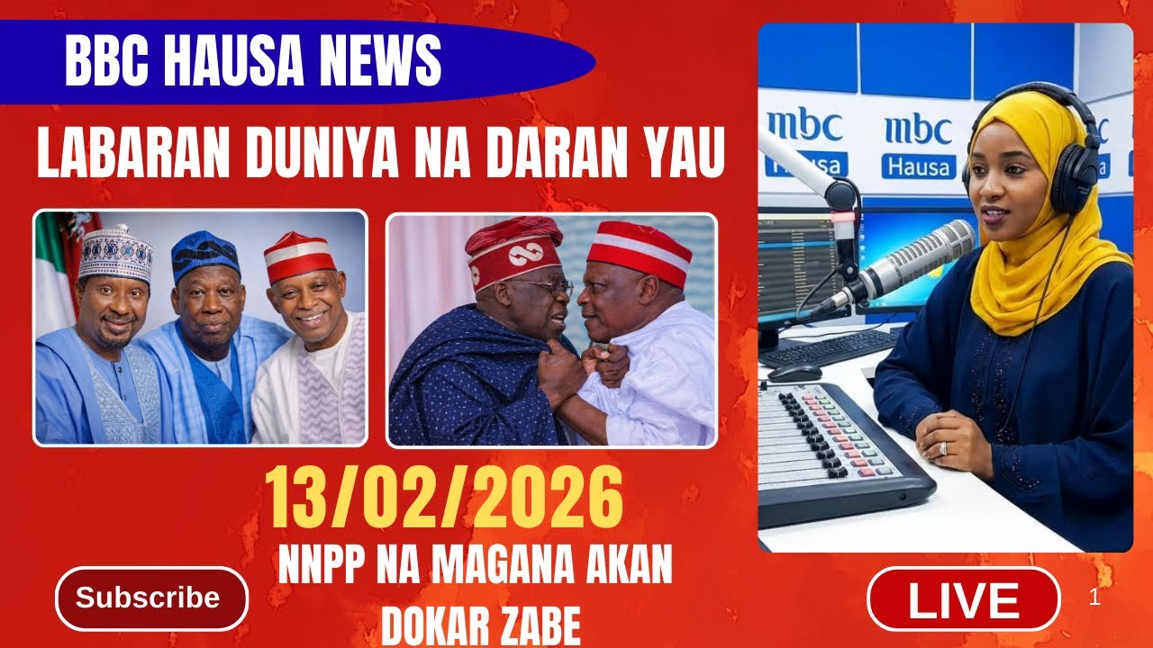 BBC HAUSA LABARAN DUNIYA NA DARAN YAU 13/02/2016