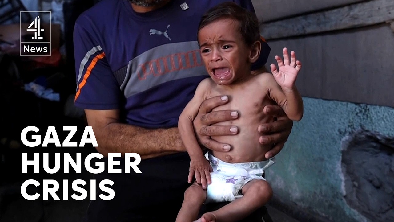 'A state of child famine' - Gaza's deepening hunger crisis