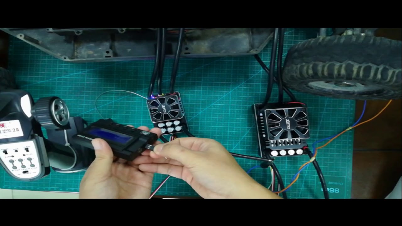 How to use LCD program to program ZTW Beast Pro 200A&300A 1/5 ESC?
