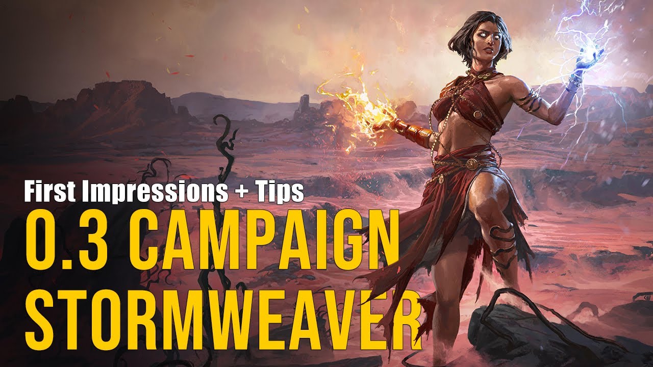 [PoE 2] 0.3 Stormweaver Первый день: Советы по кампании + Что я узнал (Патч 0.3)