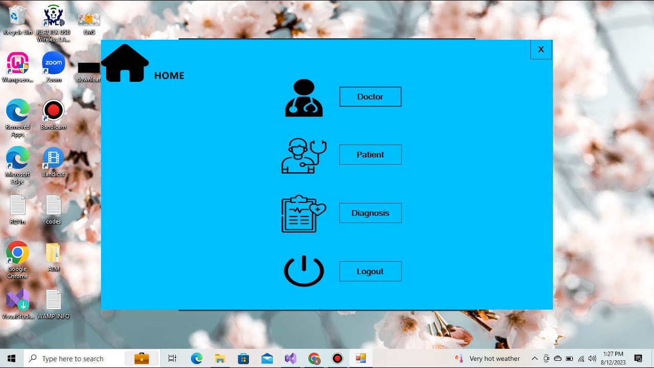 Hospital Management System In C# |Visual Studio 2022|