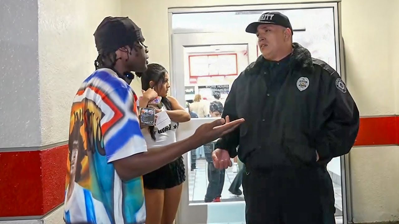 Kanel Joseph Gets Kicked Out of In N Out by Jealous Security!