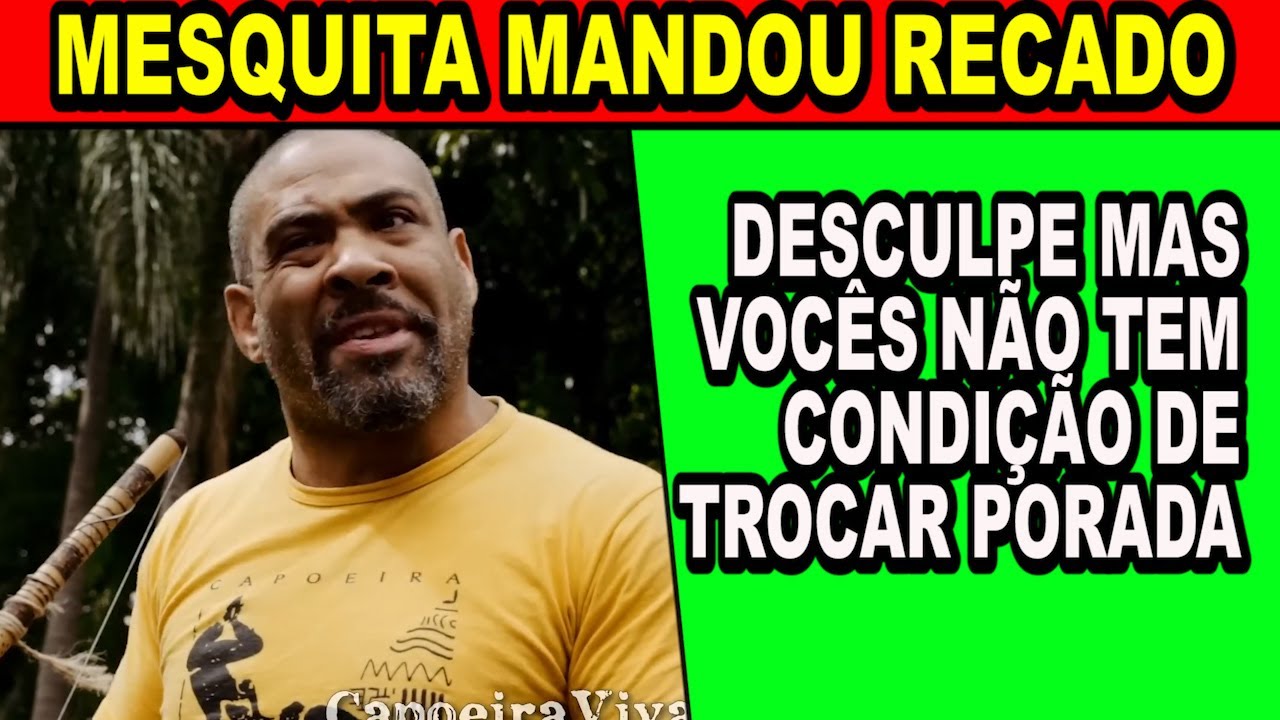 Mesquita deixa recado serio na praça da republica (Desculpa Vocês não tem condição de troca porrada)