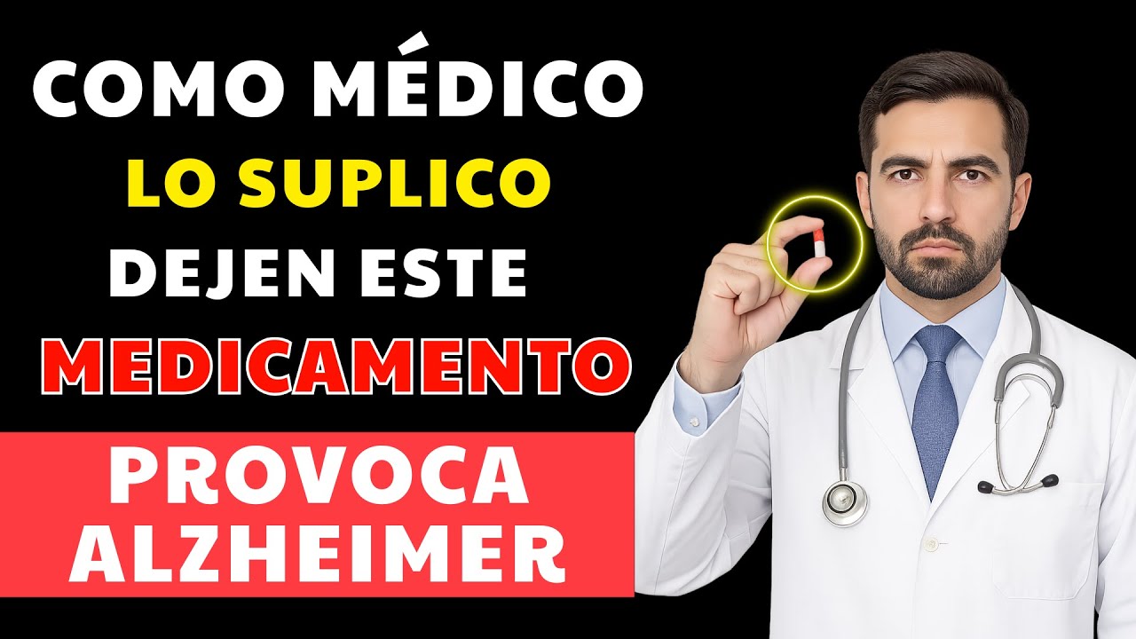 ¡PELIGRO! Estos 4 medicamentos triplican el riesgo de demencia en las personas mayores