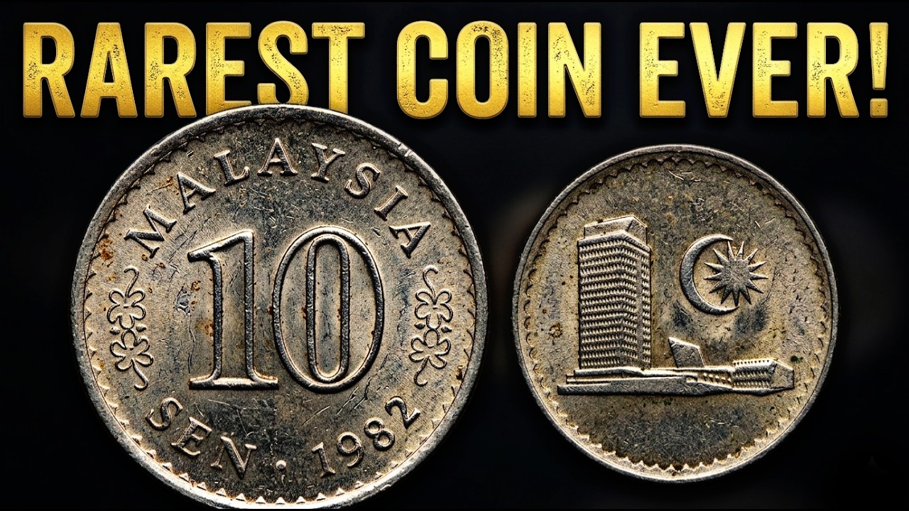 Rare 1982 Malaysia 10 Sen Coin Value Revealed . Could This Small Coin Be Worth Big Money