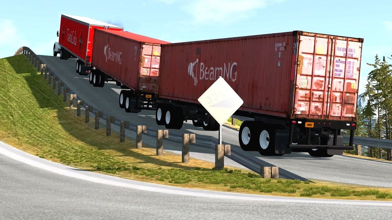 Gavril T-Series Pulling Test! BeamNG. Drive