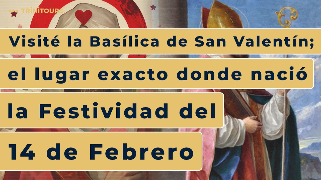 Visité la Basílica de San Valentín; el lugar exacto donde nació la Festividad del 14 de Febrero❤️🙏