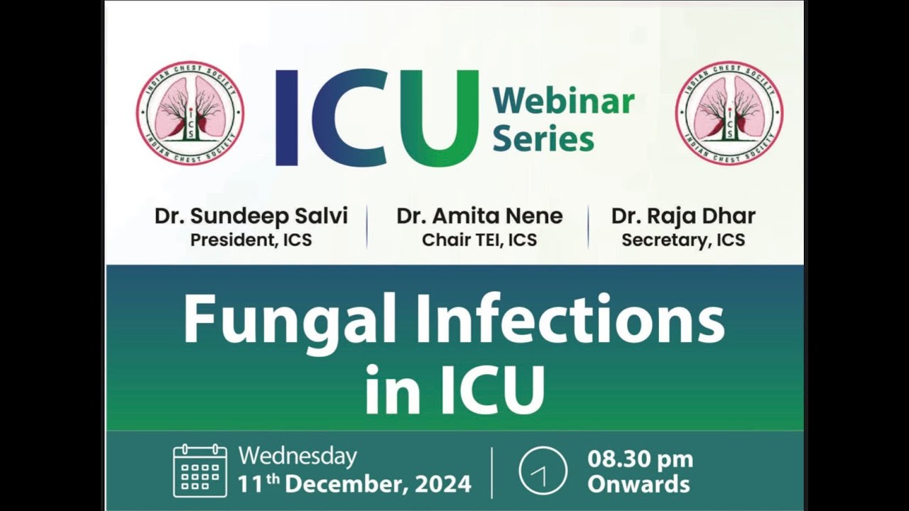 ICS Webinar on Fungal Infections in ICU