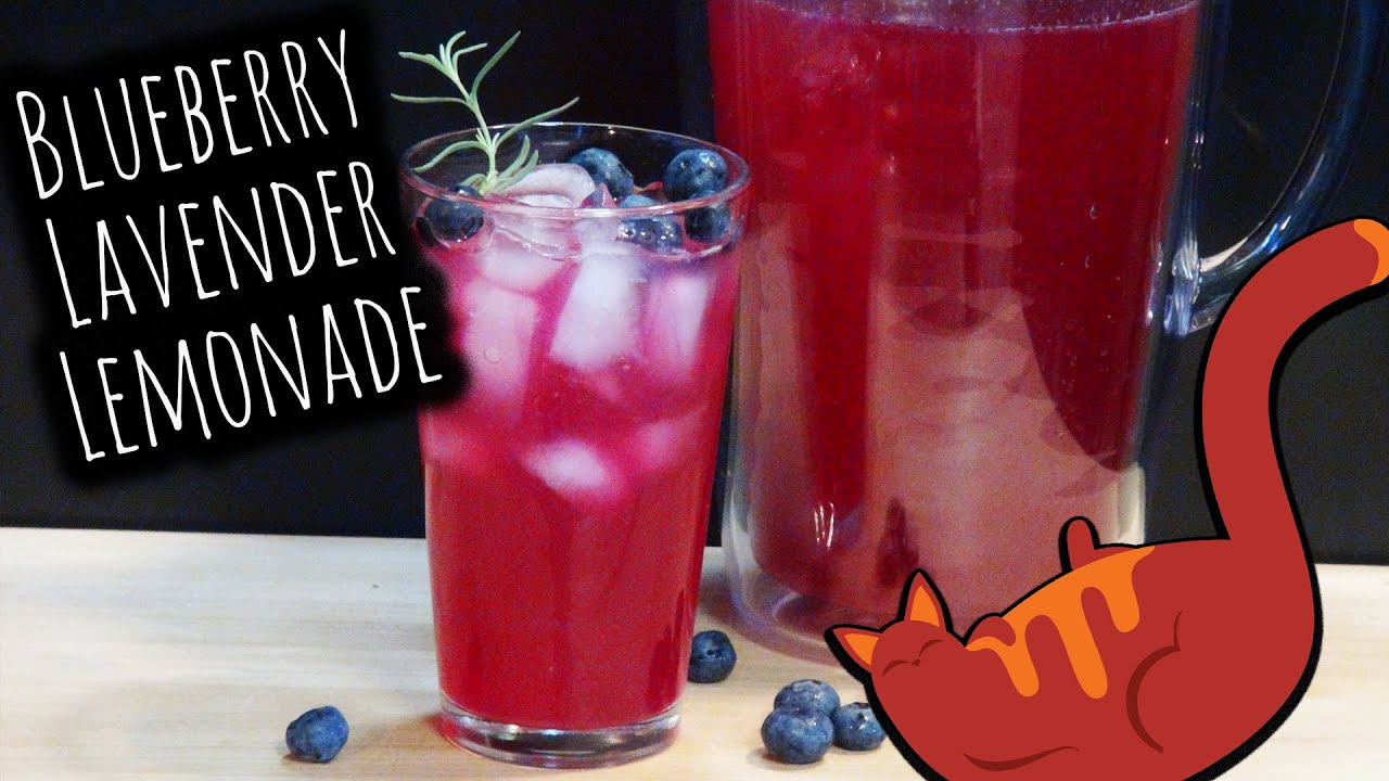 Blueberry Lavender Lemonade | Super Easy and Tasty Summer Drink
