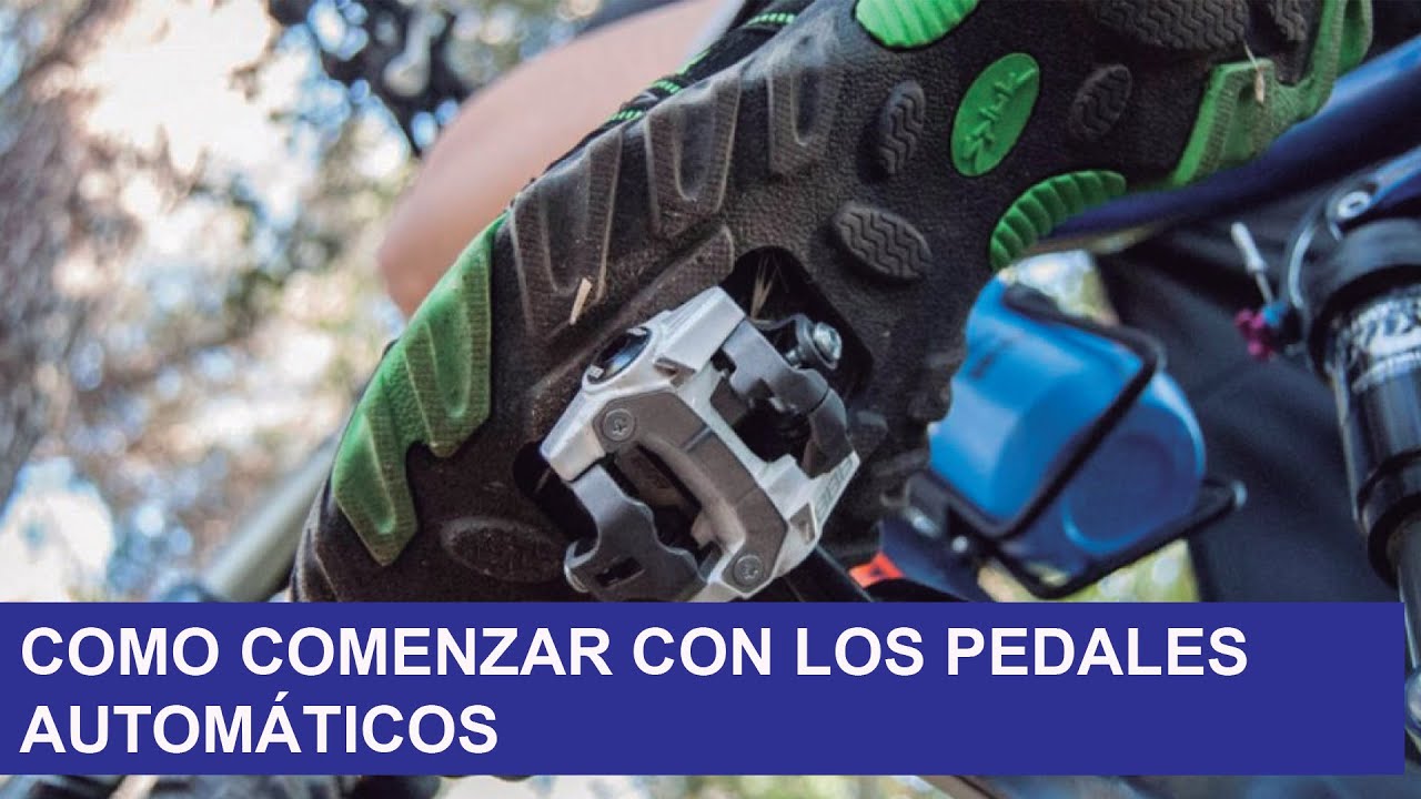 CÓMO EMPEZAR CON LOS PEDALES AUTOMÁTICOS - MTB O CARRETERA #MTB #MOUNTAINBIKE #500subs