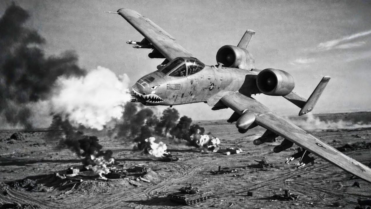 L’Irak A Ri De Cet Avion… Jusqu’À Ce Qu’Il Détruise 900 Chars