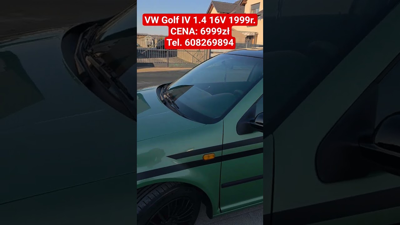 VW GOLF IV 1.4 16V 1999r. Cena:6999zł Tel.608269894 walk-around #walkaround #vw #golf #golfiv