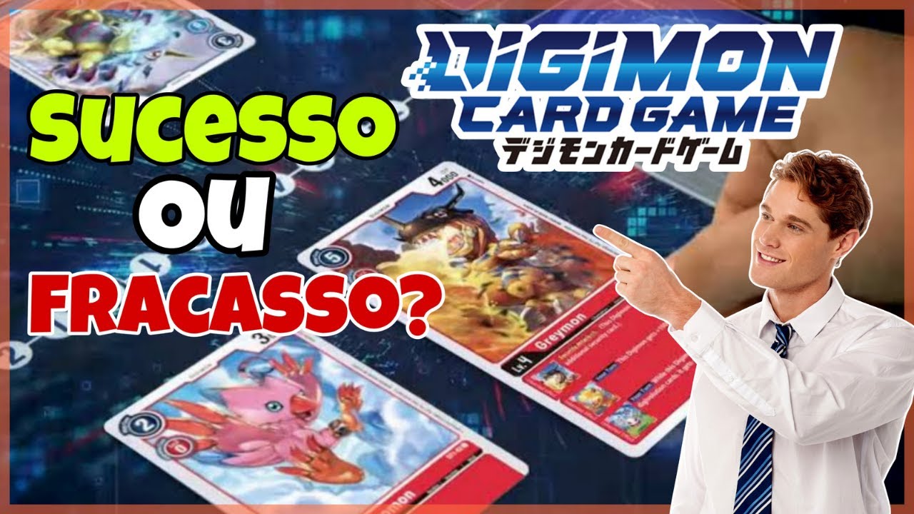 O CARD GAME DE DIGIMON FOI BEM ACEITO NO BRASIL?