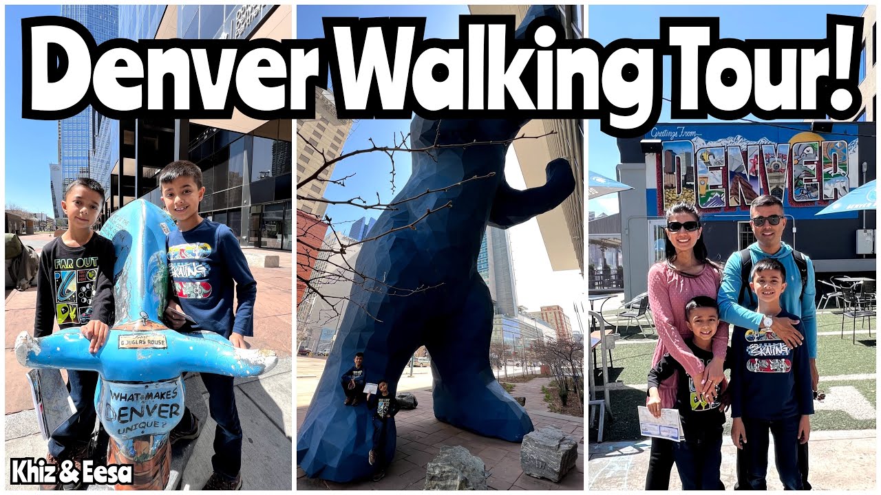 Downtown Denver Walking Tour - Layover Sightseeing City with the Kids