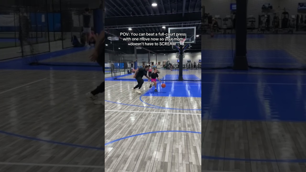POV: You're 10 and you can beat full court press 😱