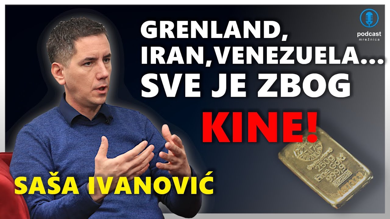 PODCAST MREŽNICA - Ivanović: Kina samo čeka krivi potez Amerike: Dolar na udaru zlata i srebra!