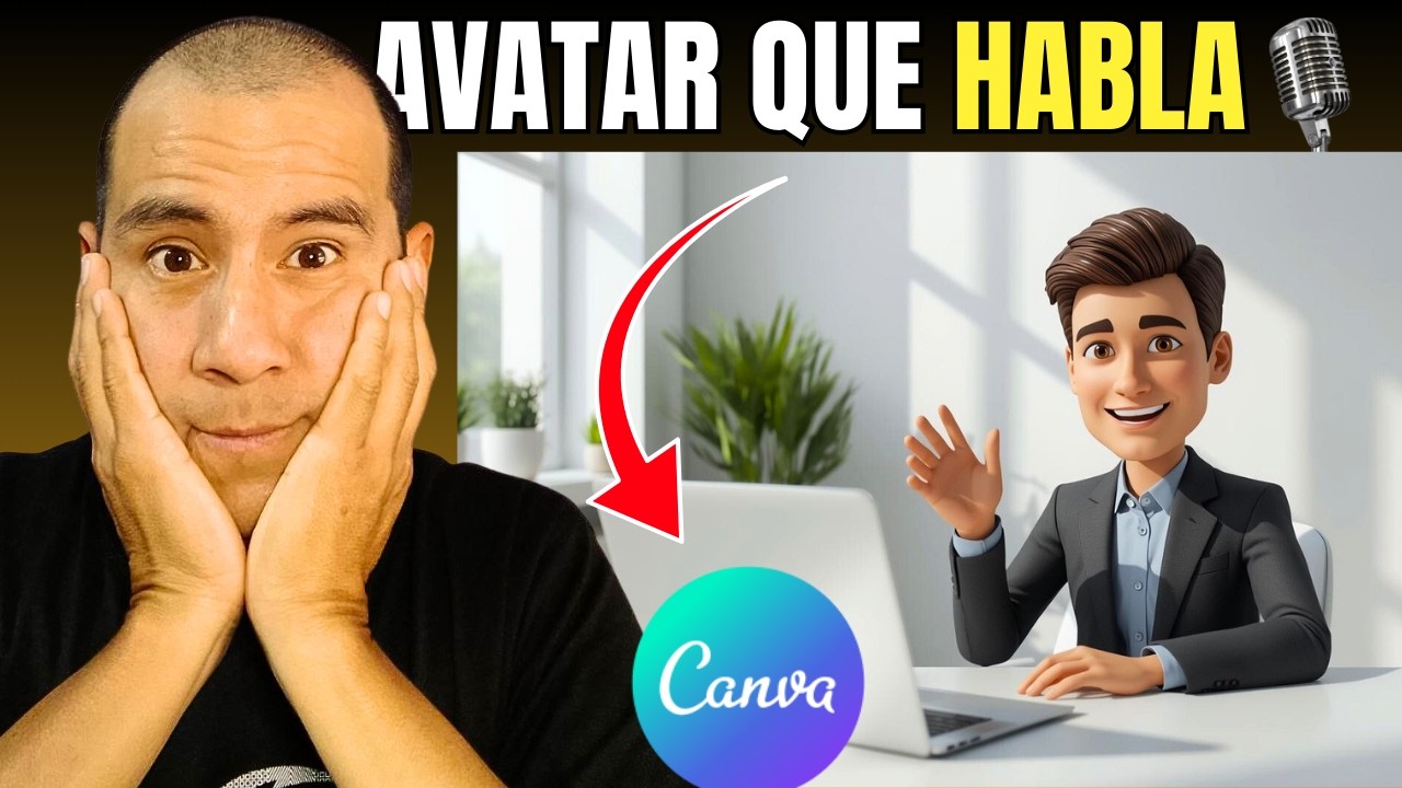 Como Hacer un Avatar que Hable en Canva – Sin Experiencia
