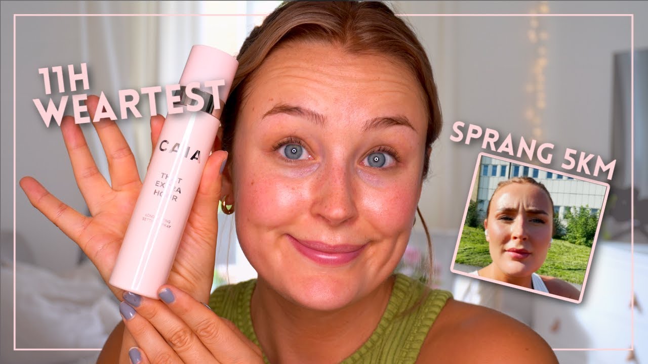 KLARAR CAIA COSMETICS NYA SETTINGSPRAY ETT L&Ouml;PPASS?