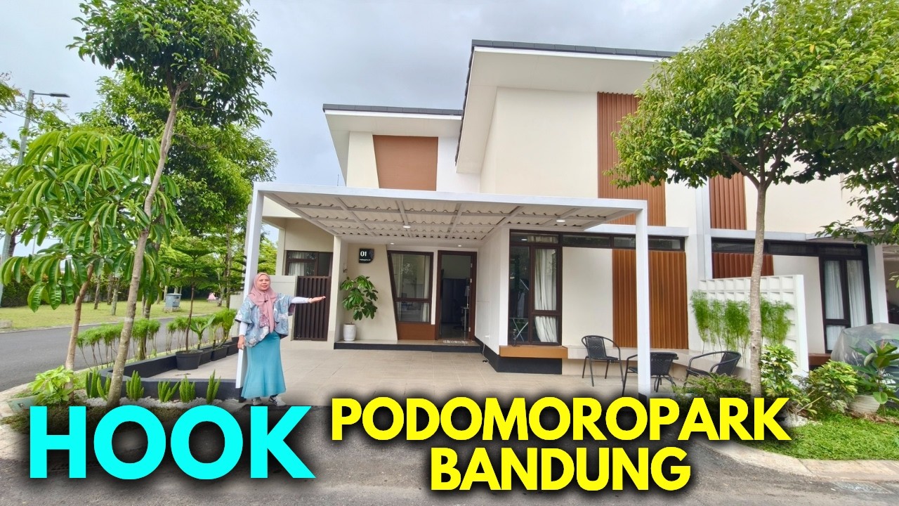 DIJUAL RUMAH HOOK FULL FURNISH PODOMORO PARK BANDUNG | CLUSTER PADMAGRIYA SIAP HUNI