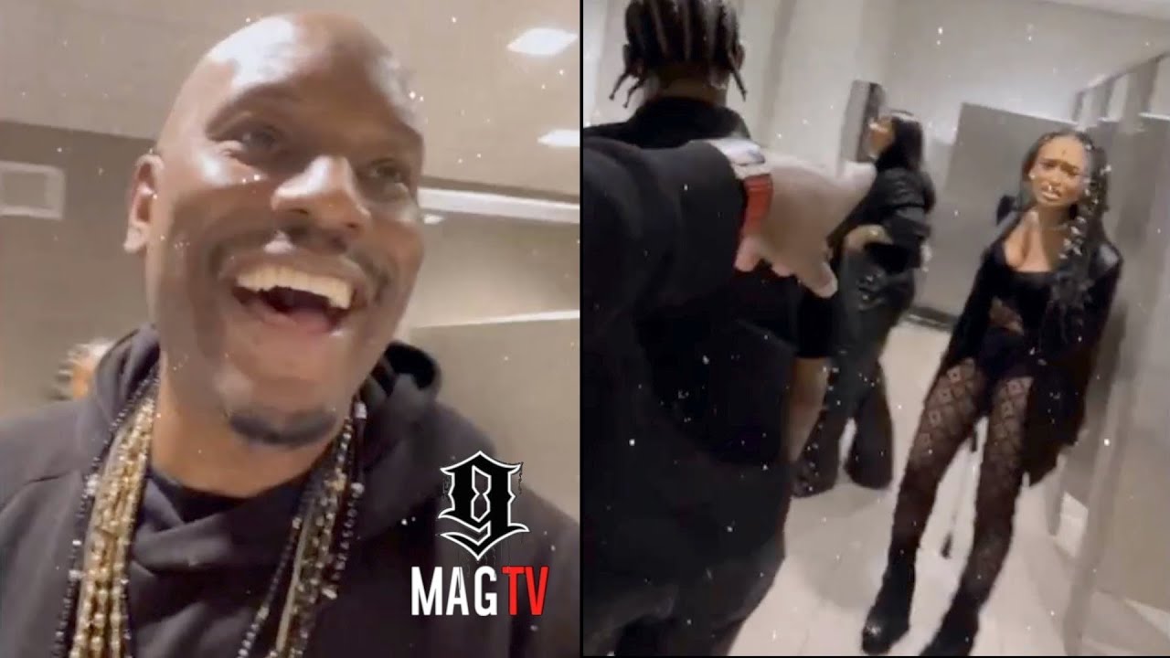 Tyrese Sneaks In The Bathroom & Freestyles 