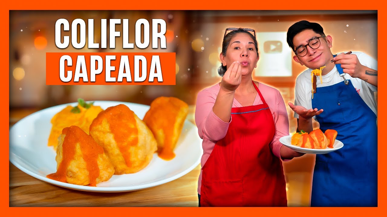 COMO HACER COLIFLOR CAPEADA CON HUEVO