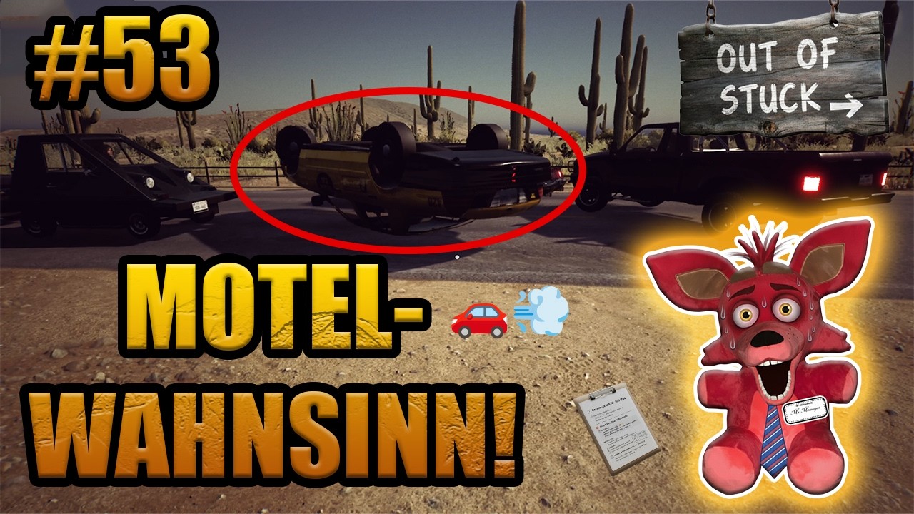 Motel Manager Simulator - DAS MOTEL SPIELT VERRÜCKT! 😂 Autos fliegen, Kasse klingelt!